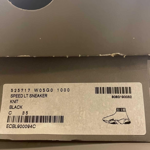 Balenciaga Shoe Socks US5 Women - Picture 7 of 7